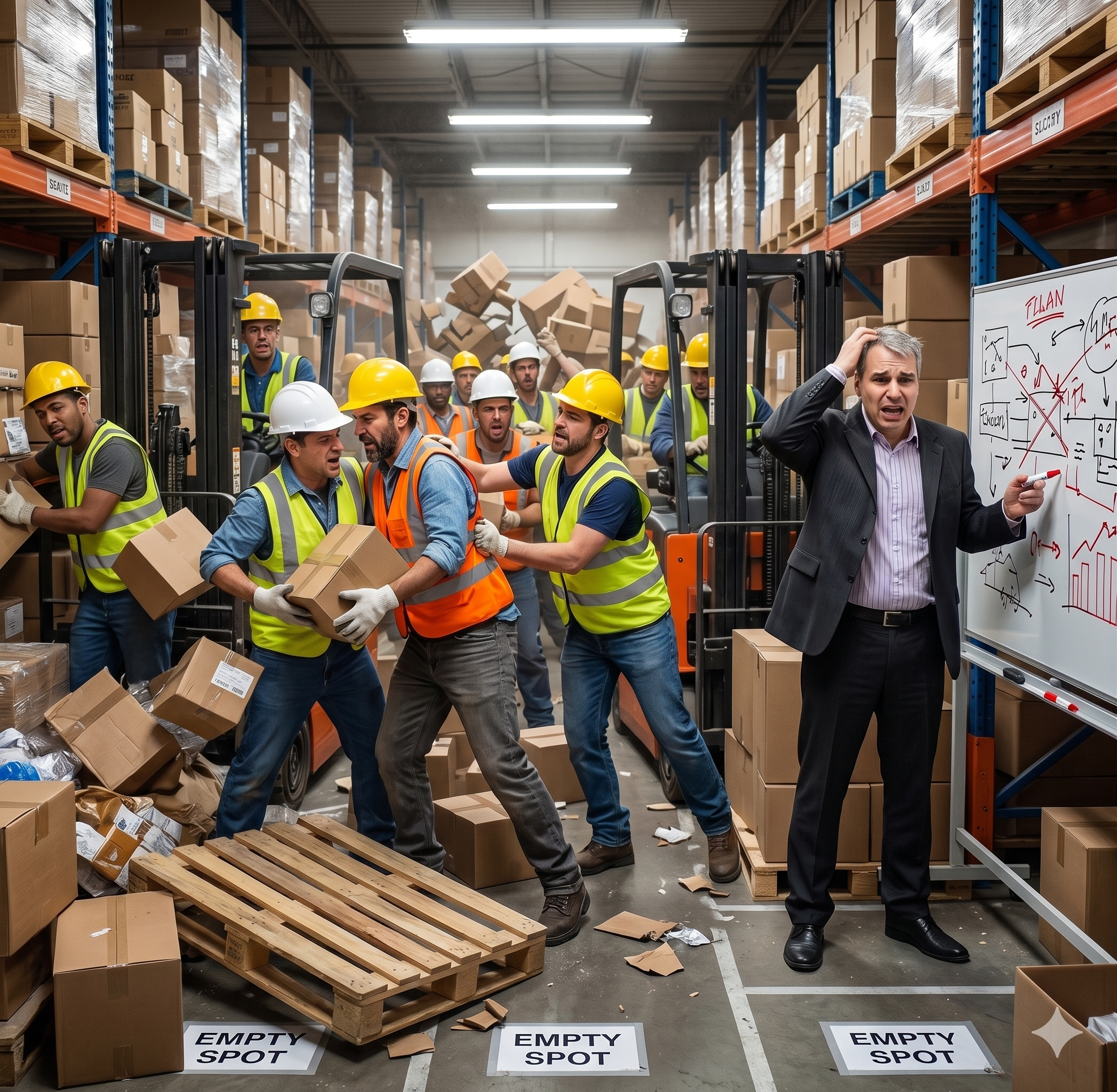 Procesna učinkovitost u supply chainu — razlika između reaktivne i sistemski organizirane logistike