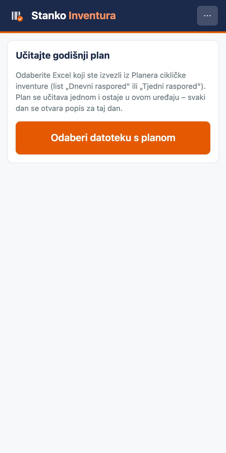 Učitavanje plana